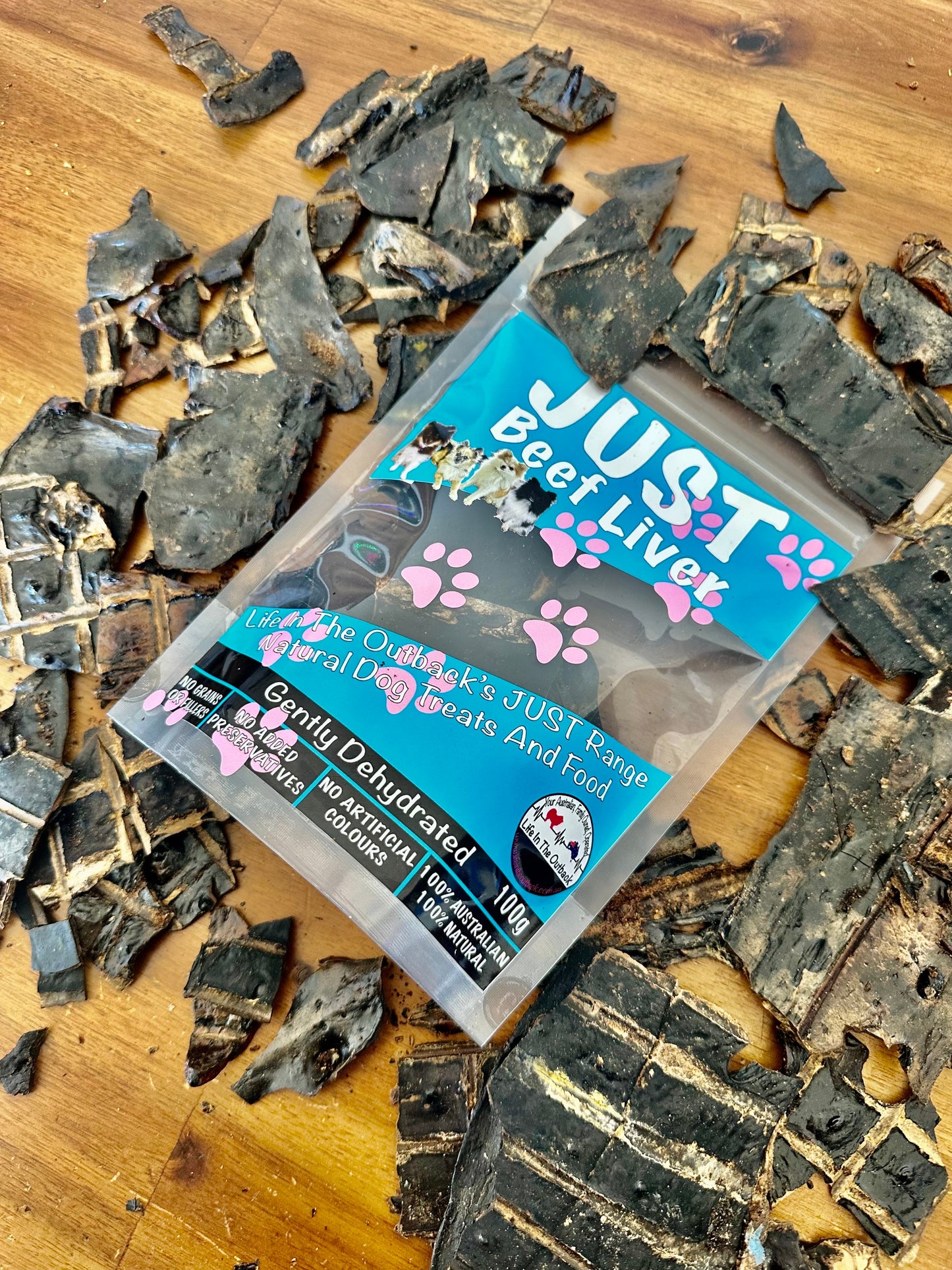 Just Beef Liver | 100% Australian All-Natural Dog Treats