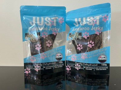 Just Kangaroo Jerky | 100% Australian All-Natural Dog Treats