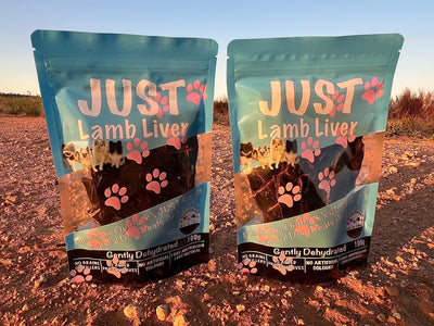 Just Lamb Liver | 100% Australian All-Natural Dog Treats