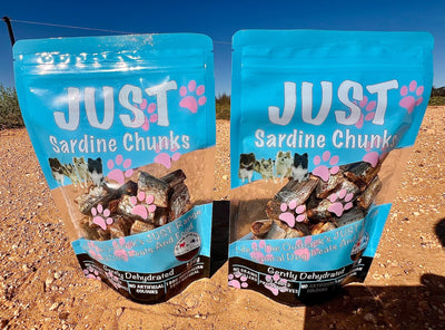 Just Sardine Chunks | 100% Australian All-Natural Dog Treats