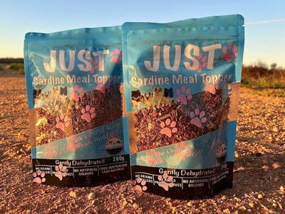 Just Sardine Meal Toppers | 100% Australian All-Natural Pet Food
